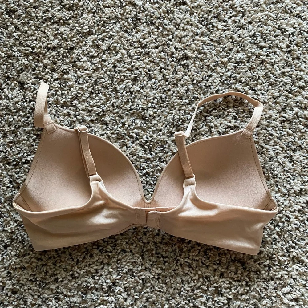 Auden Push Up Wireless Bra 32B Beige Nude - Picture 4 of 7